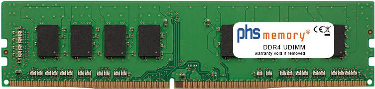 PHS-memory 8GB RAM Speicher kompatibel mit Captiva Highend Gaming R62-639 DDR4 UDIMM 3200MHz PC4-256
