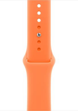 Apple Sportarmband für Watch 46mm (clementine) S/M (MHYK4ZM/A)