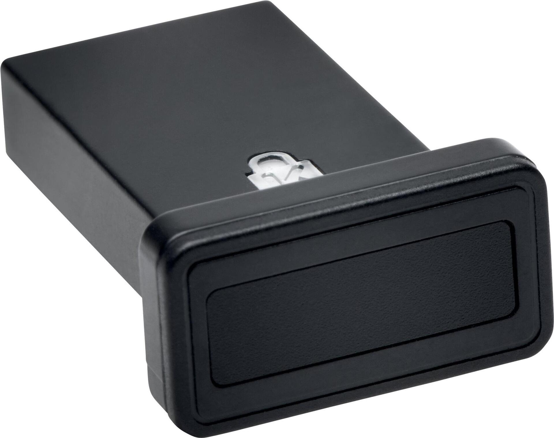 Kensington VeriMark Guard USB-A Fingerabdruck-Sicherheitsschlüssel FIDO2 Schwarz