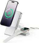 Alogic Matrix+ 3-in-1 Magnetic Charger+Power Bank+AW Puk white (MSPBDDAWCWH-G)