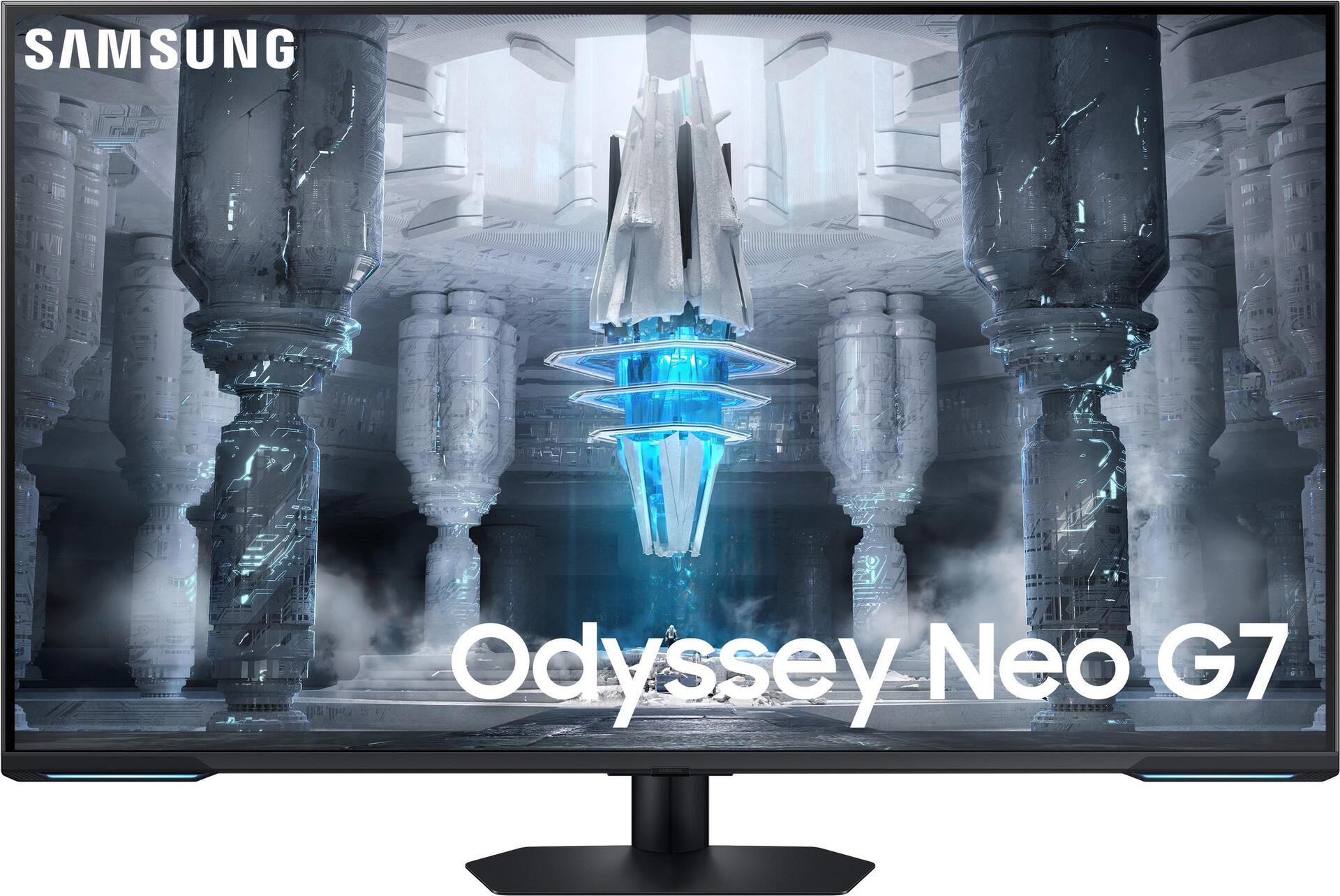 Samsung Odyssey Neo G7 109,2 cm (43" ) 3840 x 2160 Pixel 4K Ultra HD LED Weiß (LS43CG700NUXEN)