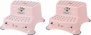 keeeper kids Tritthocker igor "Minnie", nordic-pink mit Aufdruck, Tragkraft: 120 kg, mit Anti-Rutsch-Füßen, - 1 Stück (1003258124700)