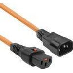 ACT 1m C13 C14 M/F Orange C13-Koppler C14-Koppler (AK5036)