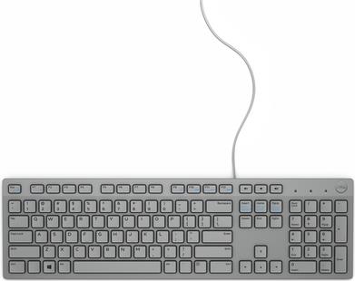 Dell KB216 Tastatur USB German QWERTZ Grau 580-ADHN