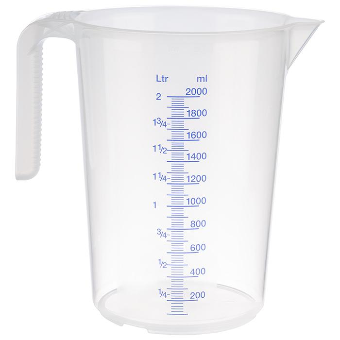 APS Messbecher STACKABLE 2 L Polypropylen (PP) Transparent