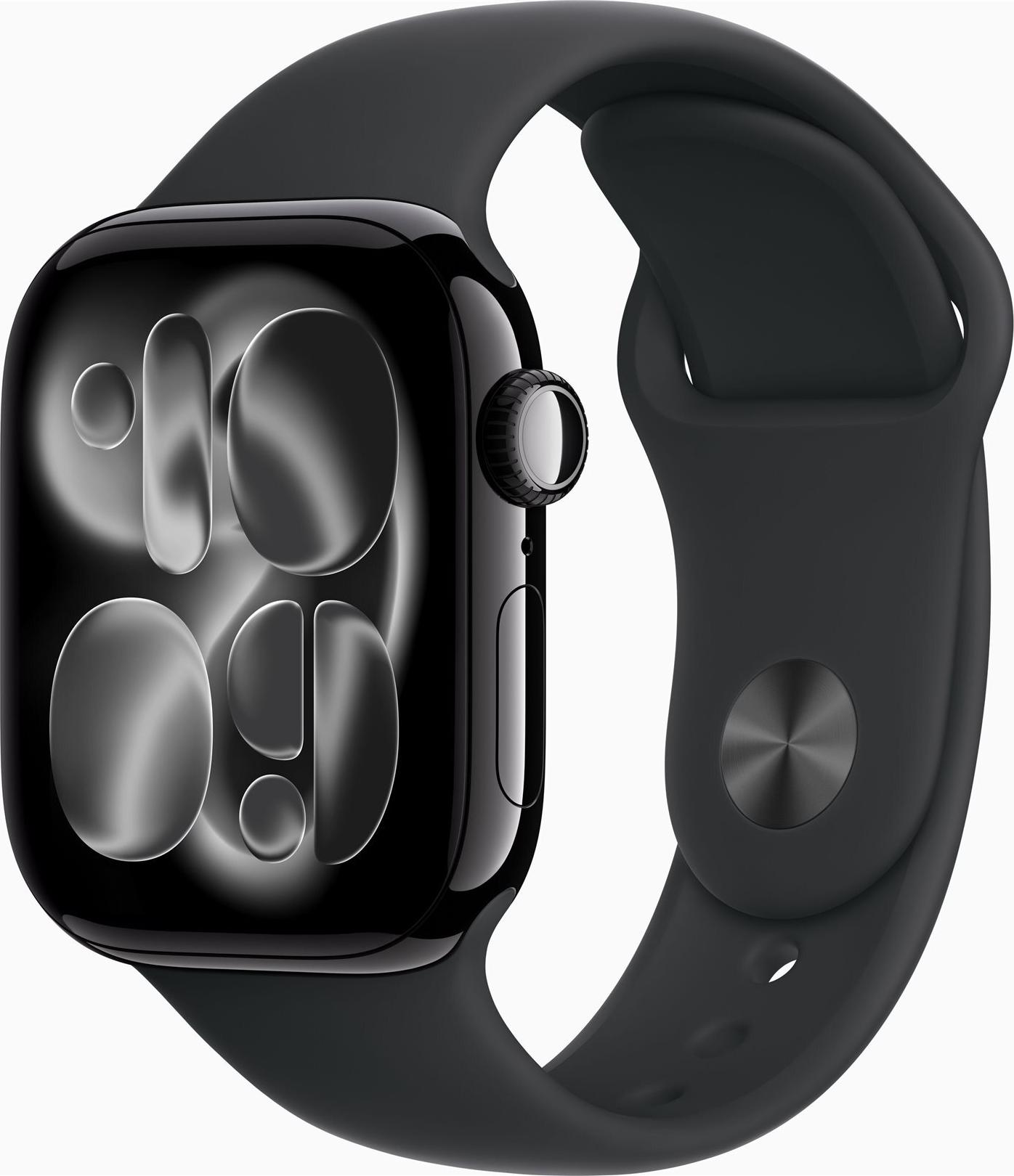 Apple Watch Series 11 (GPS) 42 mm Jet Black Aluminium 64 GB Schwarz