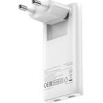 Verbatim GaN III Fold´n´ Go Charger 2 Port 65W USB-C white (32355)