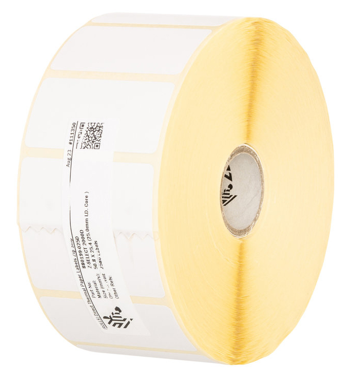 Zebra Z-Select 2000D Etikettenrolle Thermodirekt 102x152 mm 950 Etiketten 4 Stück Weiß
