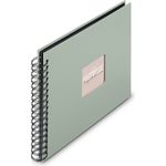 Hama Spiral-Album Fine Art 50 schwarze Seiten Salbei (00009870)