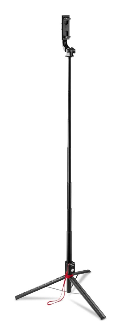 Hama Fancy Stand 170 II Selfie-Stick-Stativ mit Bluetooth-Fernauslöser Schwarz
