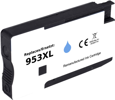 Renkforce Tinte ersetzt HP 953 XL (F6U16AE) Kompatibel Cyan RF-5655878 (RF-5655878)