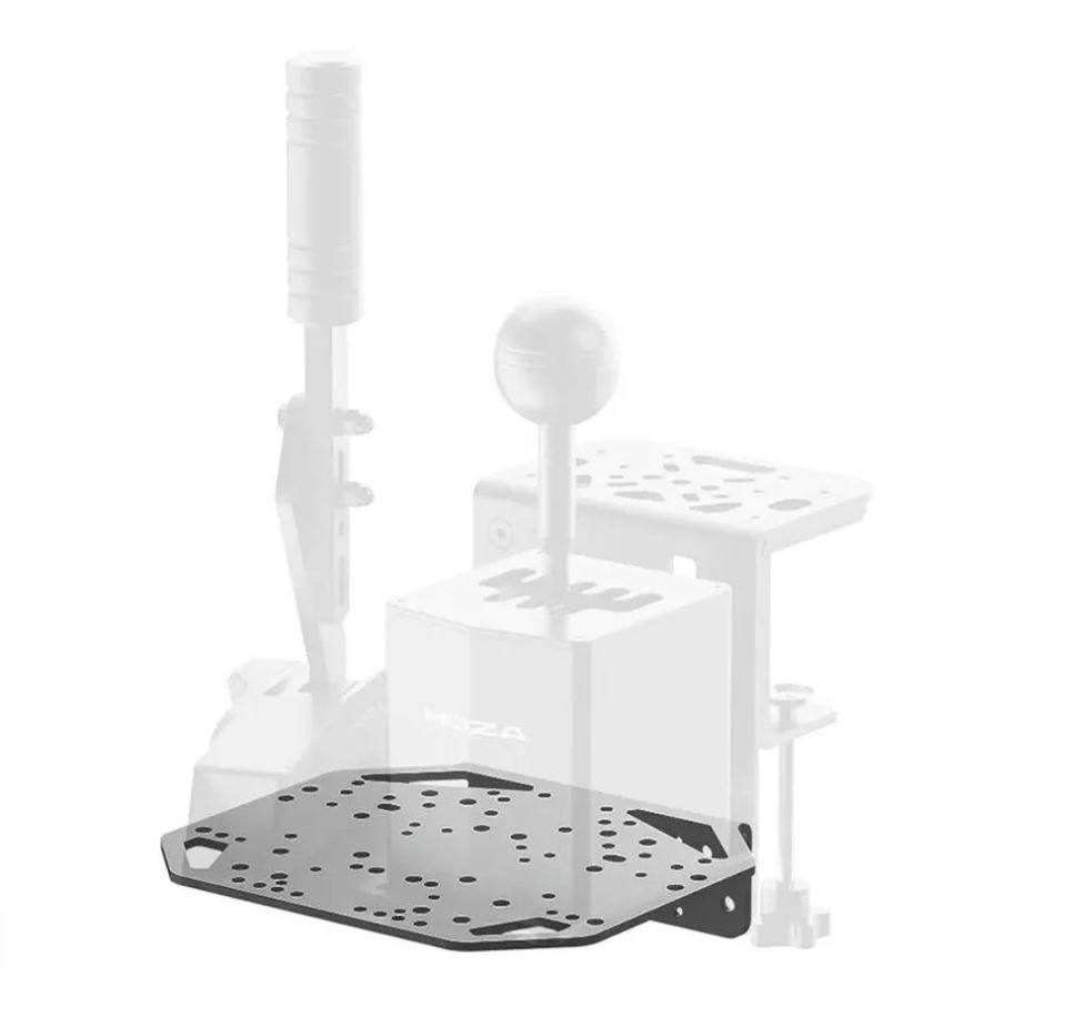 MOZA Universal Mounting Plate, für Schalter und Handbremse - schwarz (RS089)