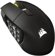 Corsair SCIMITAR ELITE WIRELESS SE Gaming Mouse - Gun metal, Optical wireless / USB 2.0 Typ A / 16 programmable buttons / 100-33'000 DPI (CH-9314014-WW)