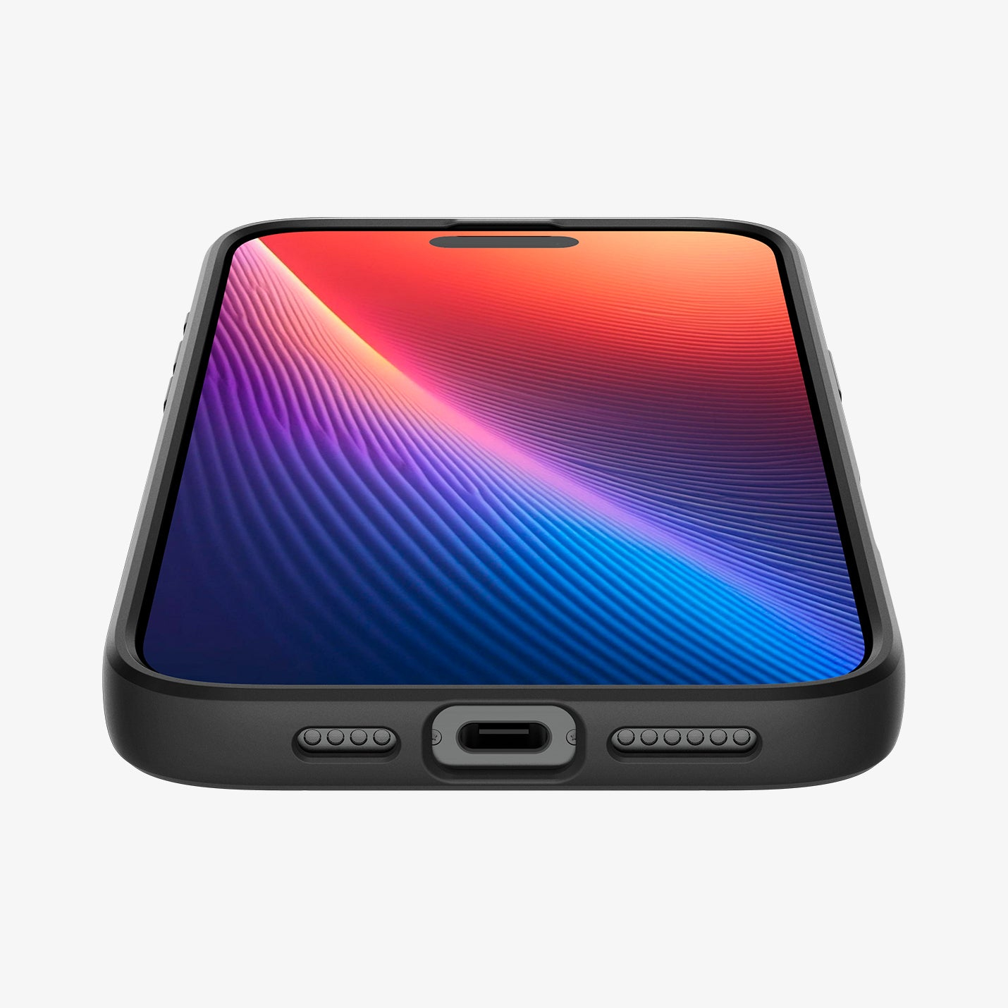 Spigen Liquid Air Schutzhülle für iPhone 16 Pro 6,3" TPU Matte Black