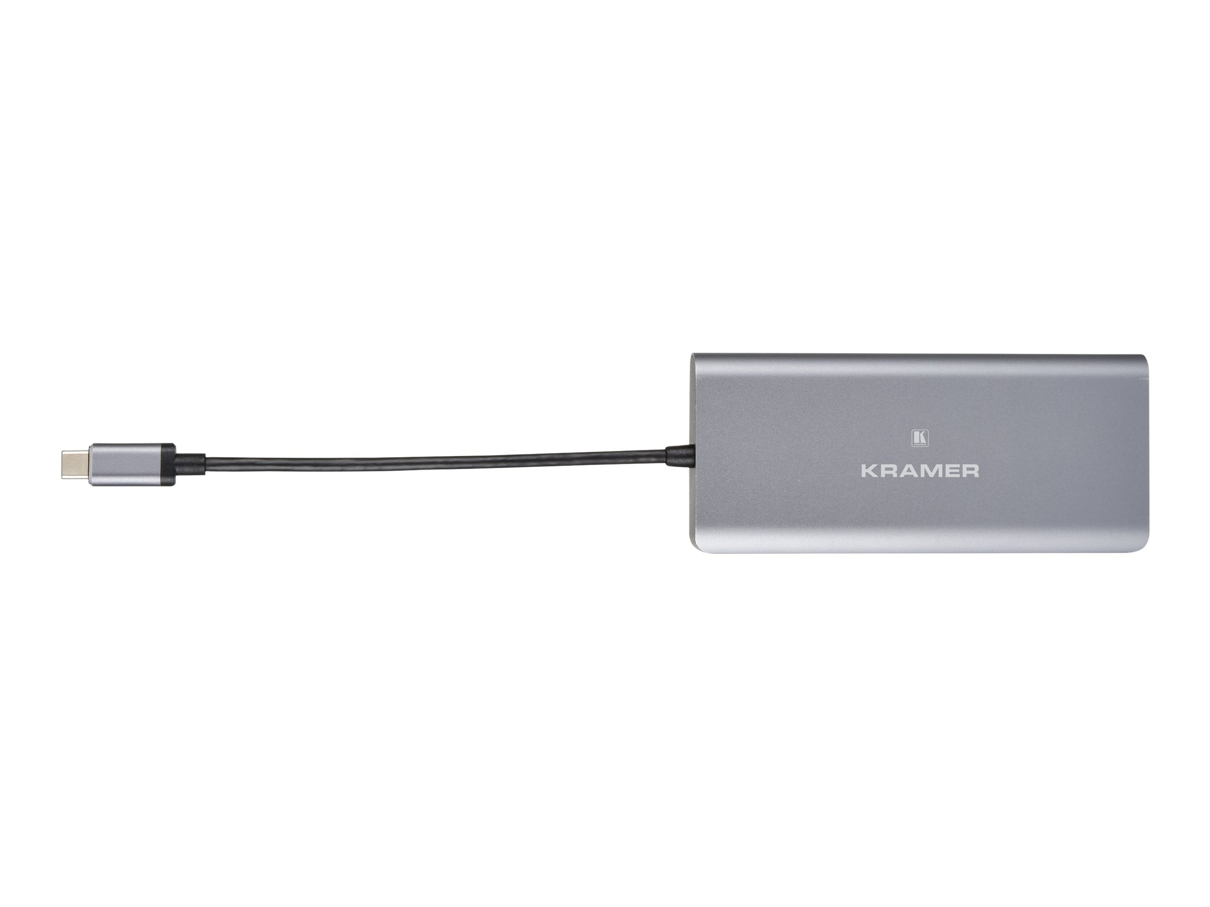 Kramer Electronics KDock-2 USB-C Dockingstation HDMI 1GbE Schwarz, Silber