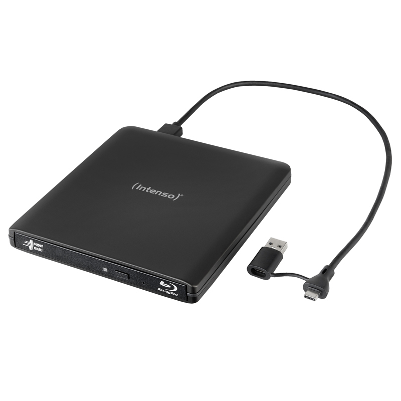 Intenso EOD 500BD Slim Externer Blu-ray Brenner USB 3.2 Gen 1 Schwarz