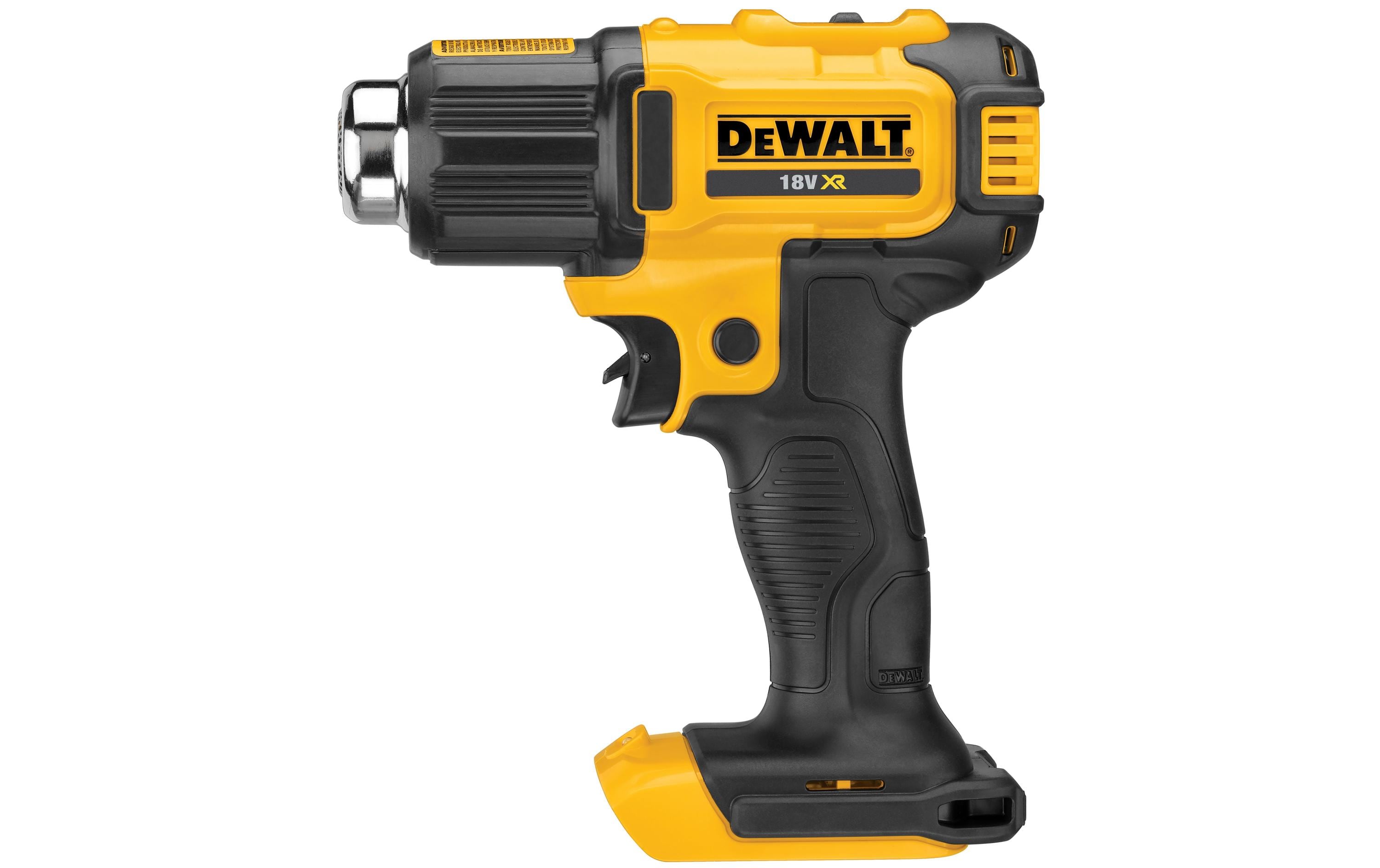 DeWalt XR DCE530N-XJ Akku-Heißluftpistole 18V SOLO Gelb