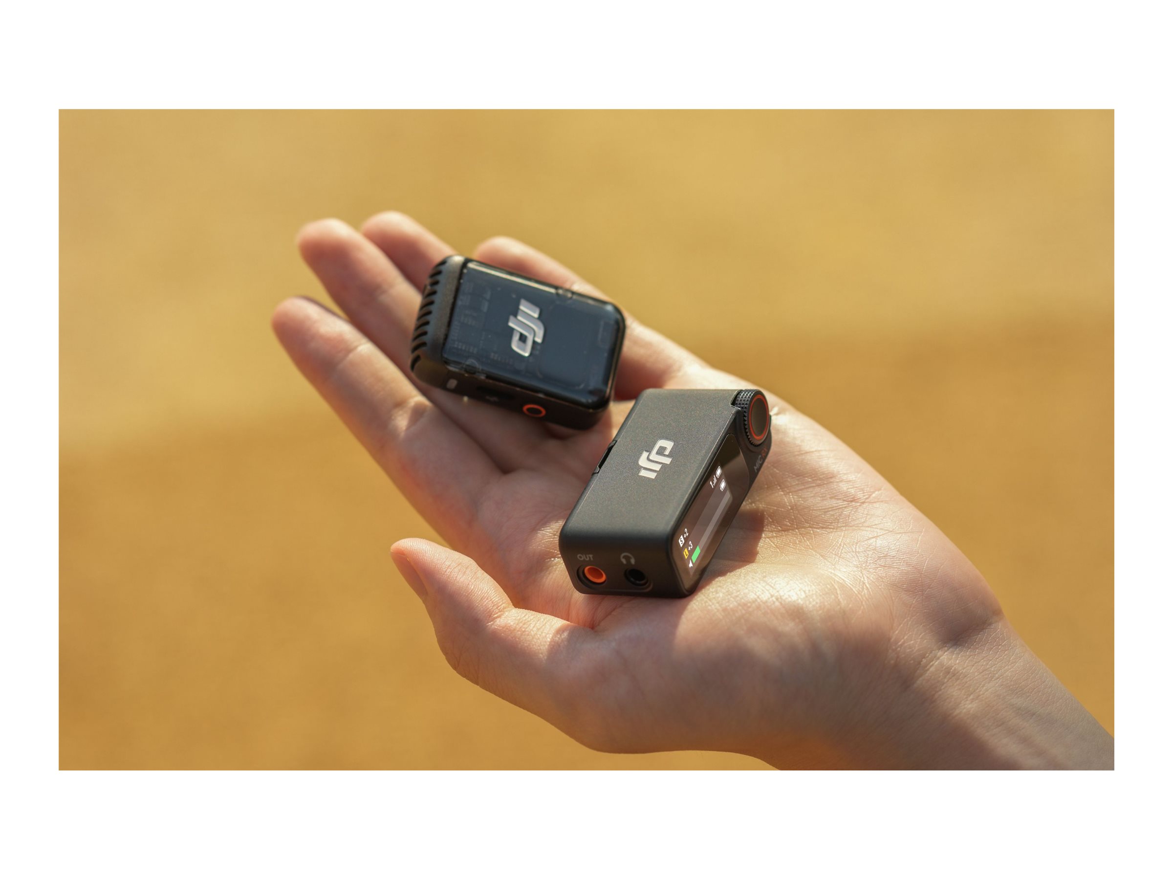 DJI Mic 2 Kabelloses Mikrofonsystem Schwarz