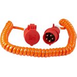 as-Schwabe 70419 Stromkabel Orange 5 m CEE16/5 (70419)