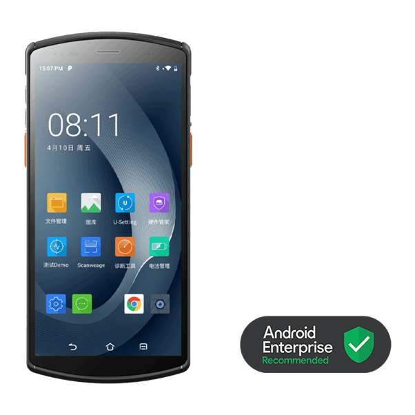 Urovo DT50S 5,7" 4 GB RAM 64 GB 2D-Scanner Schwarz