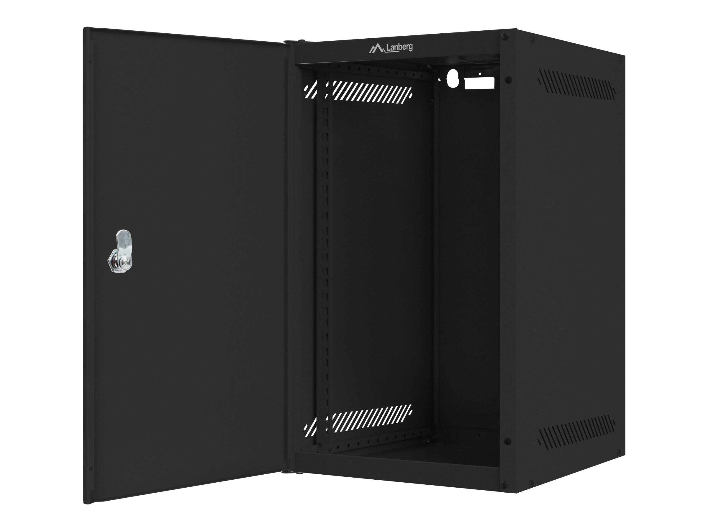 Lanberg WF10-2309-00B Netzwerkschrank 9U 10" Wandmontage Schwarz