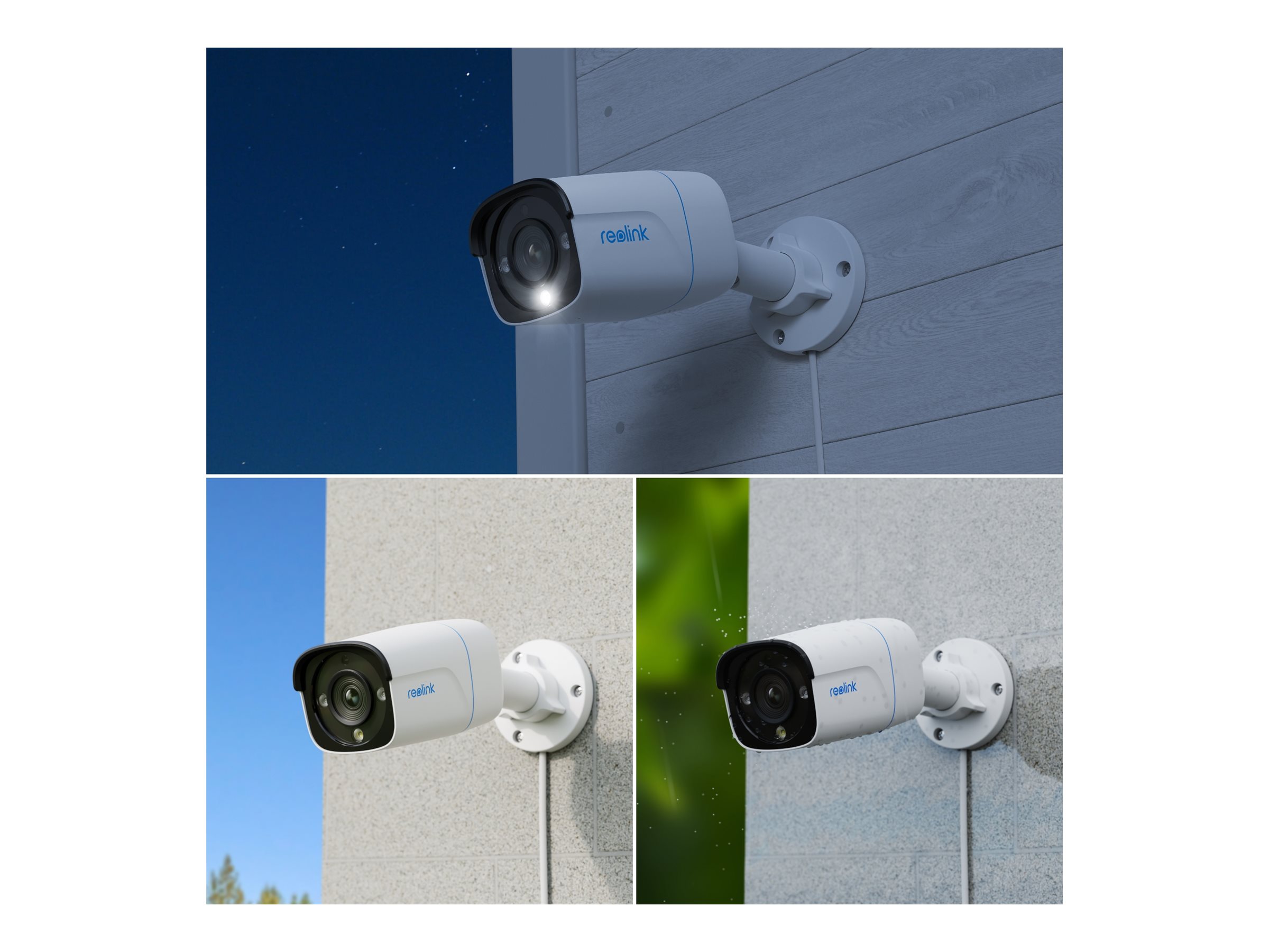 Reolink P330 Bullet 4K IP-Sicherheitskamera Weiß