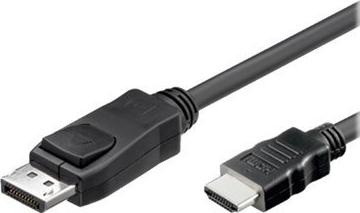 Konverterkabel DisplayPort 1.1 auf HDMI, schwarz, 1 m Hersteller: Techly (ICOC-DSP-H-010)