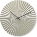 Hama Wanduhr Barbados, Quarzuhr, ohne Ticken, Ø 30 cm, Graugrün (00185886)