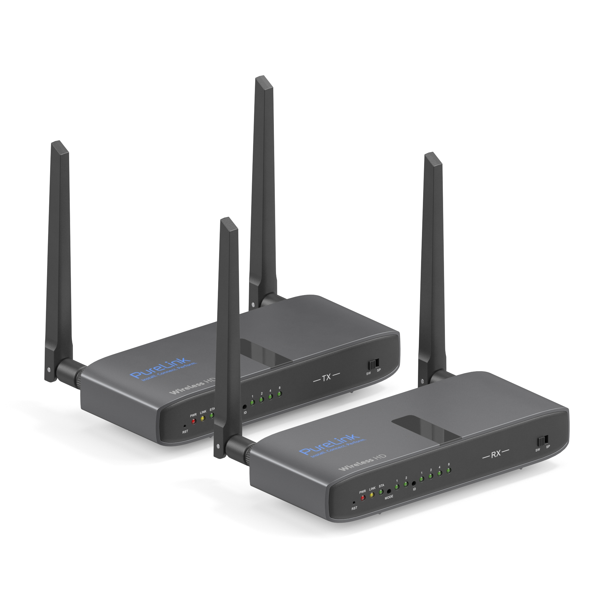 PureLink CSW320 Wireless KVM-Extender Set Full HD 100 m Schwarz
