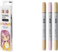 COPIC Ciao Sunset Palette Layoutmarker-Set farbsortiert 1,0 + 6,0 mm, 3 St. (220750308)