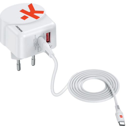 SKROSS Euro USB Charger AC65PD 65 W Weiß