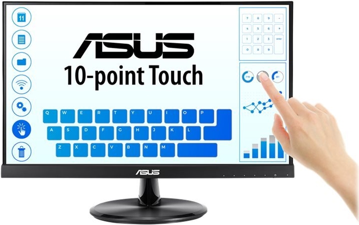 ASUS VT229H 21,5" IPS Touch Monitor 1920 x 1080 Full HD Schwarz