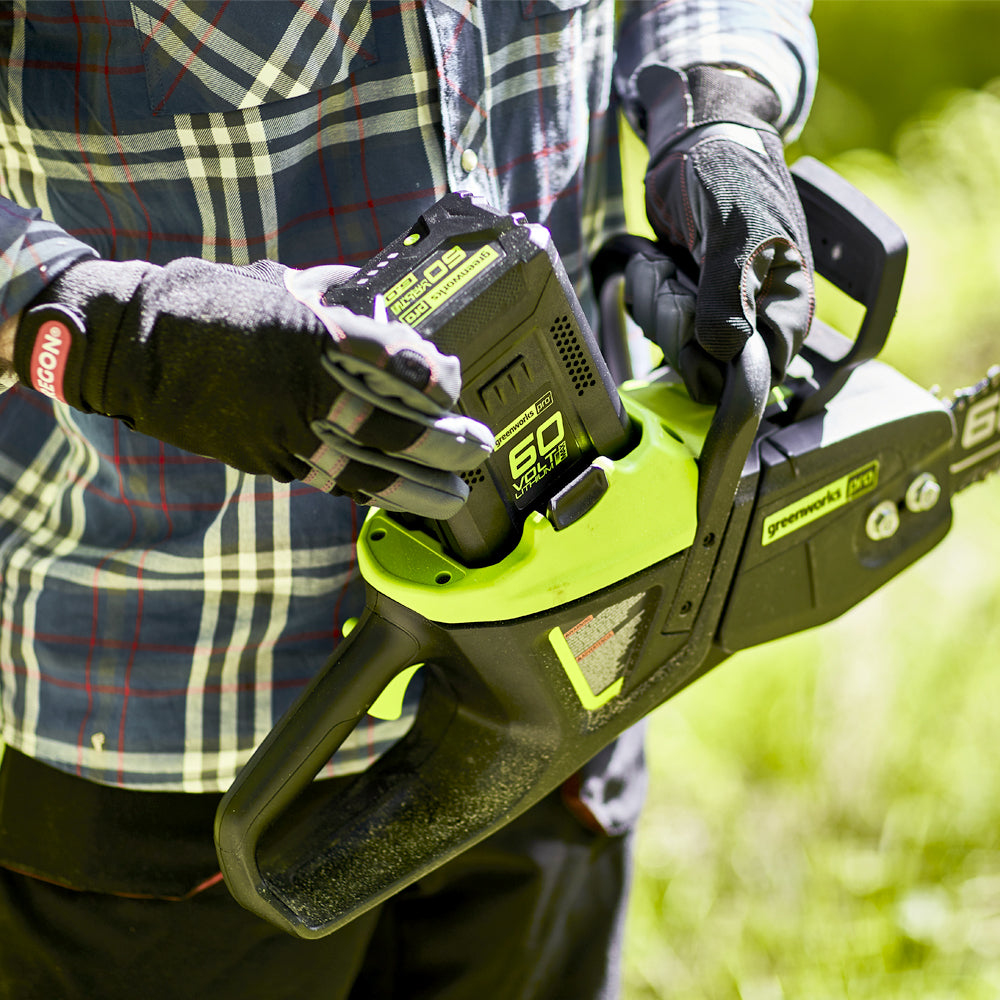 Greenworks GD60CS40 Akku-Kettensäge 40 cm 60 V bürstenlos solo Schwarz/Grün