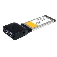 StarTech.com 2 Port USB3.0 ExpressCard mit UASP Unterstützung (ECUSB3S22)