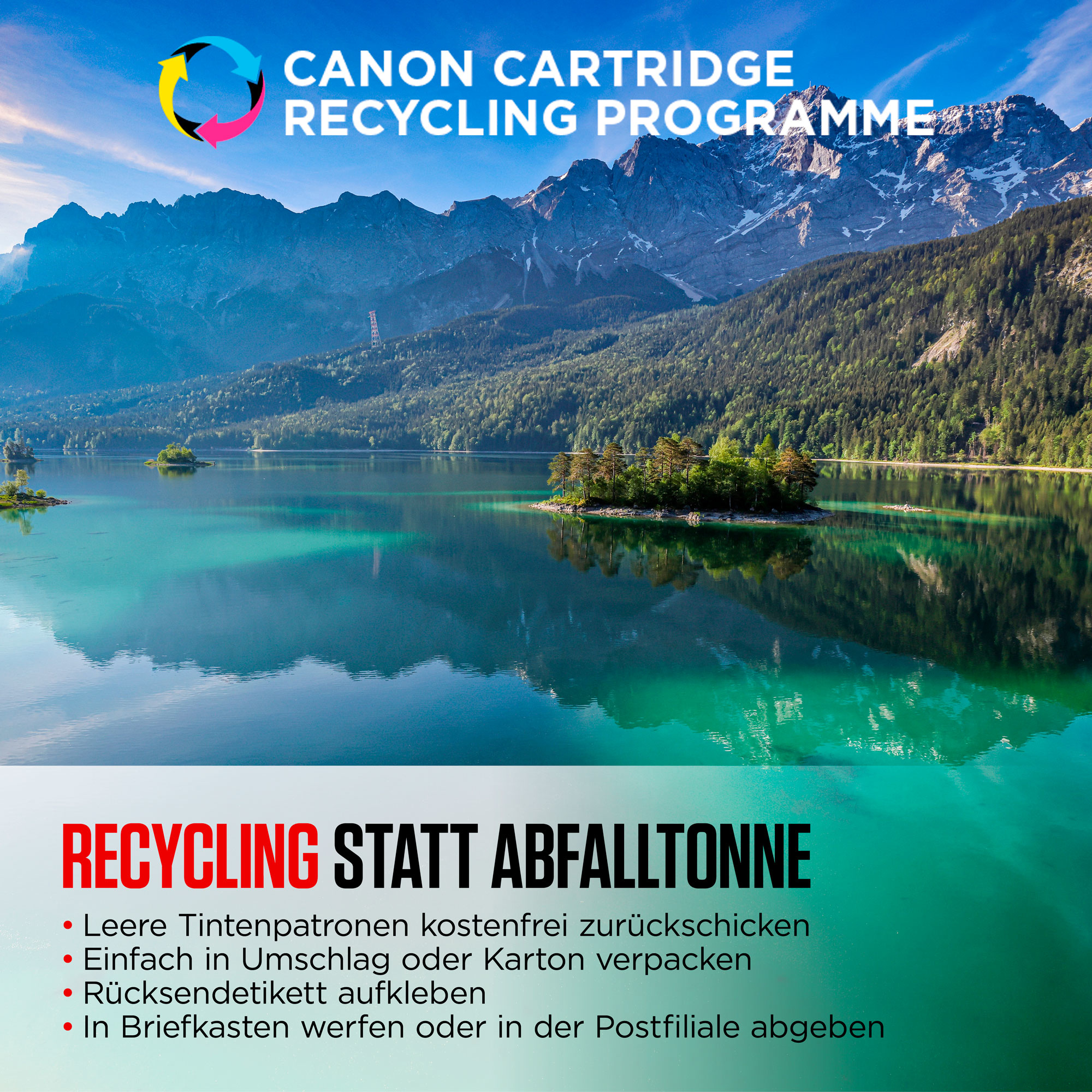 Canon PG PG-585XL Tintenpatrone Schwarz Hohe Ergiebigkeit