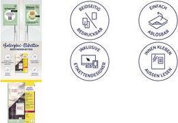 Avery-Zweckform L9002-10 Etiketten (A5) 210 x 148 mm Polypropylen Weiß 10 St. Wiederablösbar Hinterglas-Etiketten (L9002-10)