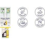 Avery-Zweckform L9002-10 Etiketten (A5) 210 x 148 mm Polypropylen Weiß 10 St. Wiederablösbar Hinterglas-Etiketten (L9002-10)