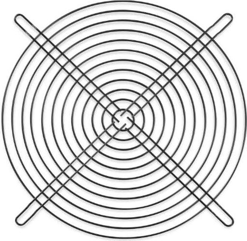 Alphacool Lüftergitter 200mm schwarz (10339)