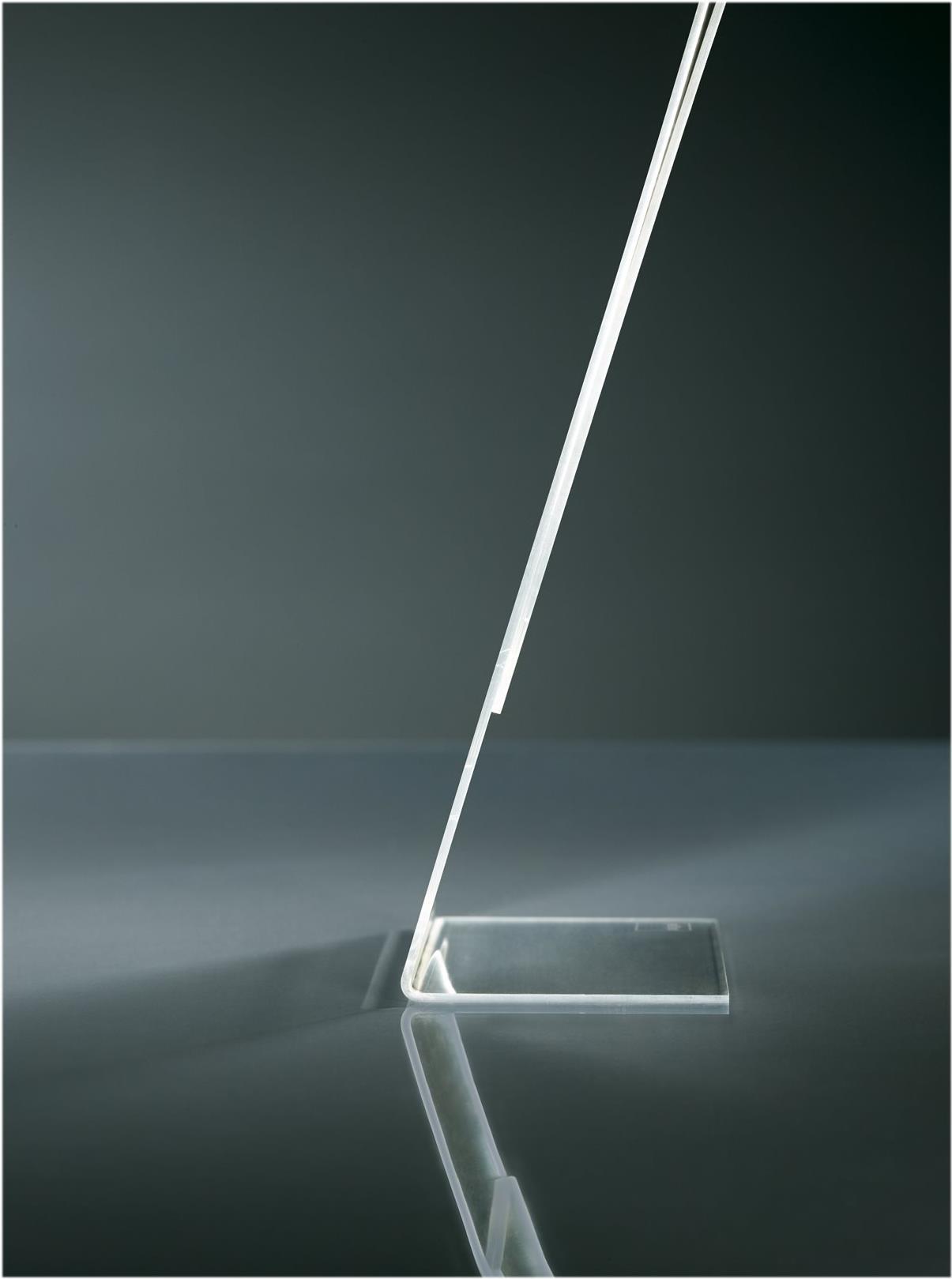 Sigel TA210 Tischaufsteller DIN A4 Acryl Glasklar 1,8 mm Transparent
