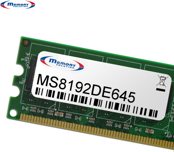 Memory Solution MS8192DE645 8GB Speichermodul (MS8192DE645)