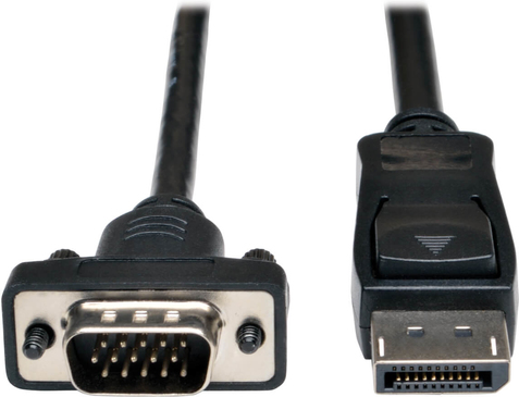 Tripp Lite P581-003-VGA-V2 DisplayPort 1.2-auf-VGA-Adapterkabel (P581-003-VGA-V2)