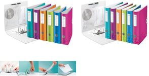 Leitz Ordner WOW 11070016 DIN A4 65mm PP gelb (11070016)