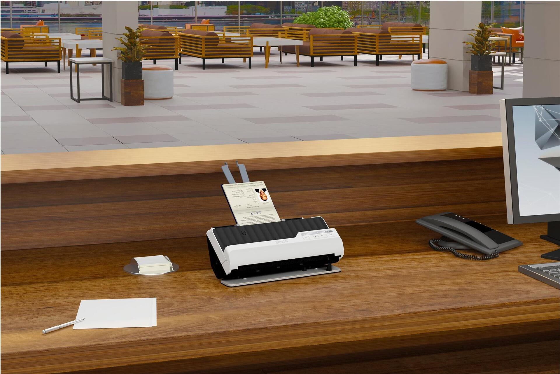 Epson DS-C490 Dokumentenscanner Duplex 600 dpi A4/Legal USB 2.0 Schwarz, Weiß