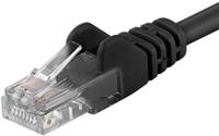 PREMIUMCORD Patchkabel UTP RJ45-RJ45 CAT5e 10m schwarz (sputp100C)