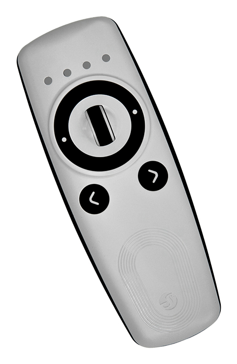Shelly Blu Remote Control ZB mit Halterung Bluetooth ZigBee white