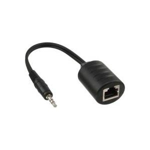 InLine® Audio über RJ45 passiv, 2x Klinke 3,5mm Stecker / RJ45 Buchse, max. 50m, 2er Pack (89002)