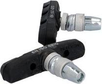 FISCHER Fahrrad-Bremsschuhe, V-Bremse, schraubbar für Alu- und Stahlfelgen, nach DIN EN 14766 - 1 Stück (85187)