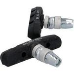 FISCHER Fahrrad-Bremsschuhe, V-Bremse, schraubbar für Alu- und Stahlfelgen, nach DIN EN 14766 - 1 Stück (85187)