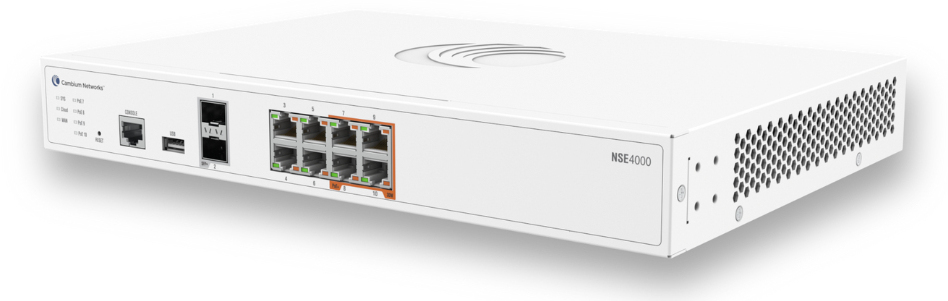 Cambium Networks NSE 4000 Edge-Computing-Plattform Desktop Gigabit Ethernet Weiß