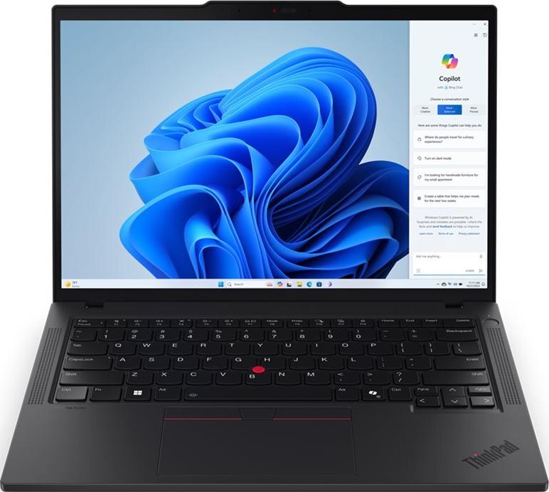 Lenovo ThinkPad T14 Gen 5 14" WUXGA Touch Intel Core Ultra 5 16GB 256GB SSD Win11 Pro QWERTZ